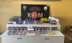 Polisten nokta operasyon: Yüzbinlerce ürün ele geçirildi