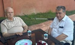 Sezai Çanakcı, Yusuf Günay’ı ziyaret etti