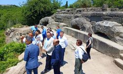 Genel Müdür Çaycuma'da: Kadıoğlu Mozaikleri ve TİOS Antik Kenti gün yüzüne çıkacak