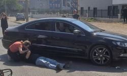 Motosiklet ile otomobil çarpıştı: 1 kişi yaralandı