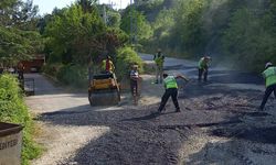 Bozuk yollar onarılıyor