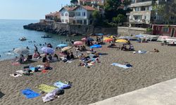 Zonguldak, bayramda Kapuz Plajı'nı tercih etti