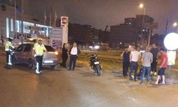 Motosiklet ile otomobil kafa kafaya çarpıştı: 1 yaralı