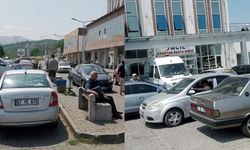 Hastane önünde otopark sıkıntısı