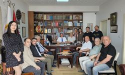 Zonguldak Gazeteciler Cemiyeti’nde geleneksel bayramlaşma