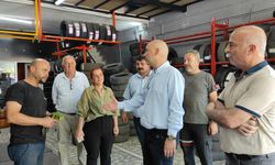 CHP Zonguldak İl Örgütü, Sanayi Sitesi'ni gezdi
