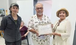 Yılın Ressamı Osman Günay'a onur ödülü takdim edildi