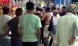 Şehrin göbeği boks ringine döndü: O anlar kamerada