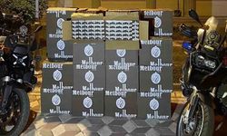 Bin 500 paket bandrolsüz sigara ele geçirildi