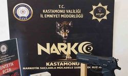 Ruhsatsız tabanca ve ecza hapıyla yakalandı