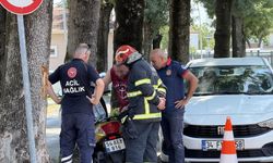 Kendini yakmakla tehdit etti, ekipleri görünce benzini motosiklete doldurdu