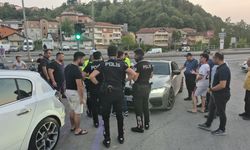 Trafikteki tartışma karakolda bitti