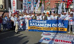 Genel Başkan Madenci Anıtı'nda konuştu: Boyun eğmeyeceğiz!