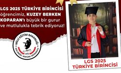 Kuzey Berken Koparan, Ereğli’ye gurur yaşattı: 500 tam puan aldı