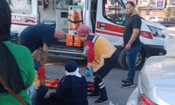 Motosiklet kazası: Kadın sürücü yaralı!