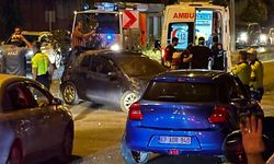 Sahil yolunda korkunç kaza: Otomobil takla attı!