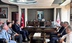 Milletvekili Saffet Bozkurt’tan Kaymakam Fatih Yılmaz’a ziyaret