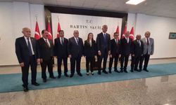 Bakan Mehmet Nuri Ersoy, Bartın’da