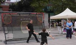 Çocuklar sosyal ve sportif etkinliklerle eğlendi