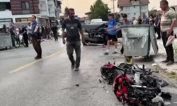 Motosikletle kafa kafaya çarpıştı ardından cipe çarptı: 1 ölü