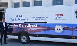 Mobil temizlik aracı hizmete başladı