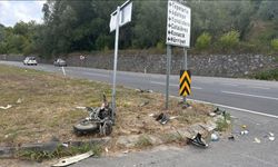 Otomobil ile elektrikli bisiklet çarpıştı: 1 ölü
