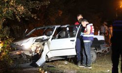 Otomobil ile motosiklet çarpıştı: 1 ölü, 1 yaralı