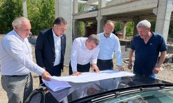 Milletvekili Ahmet Çolakoğlu, yapımı devam eden projeleri inceledi
