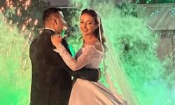Komiser Ömer Can Öz, hemşire Emine Dabanoğlu ile evlendi
