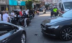 Otomobil ile motosiklet çarpıştı: 1 yaralı
