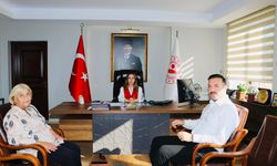 Başkan Mustafa Çağlayan’dan Kaymakam Ruveyda Kahraman Şıktaş’a ziyaret