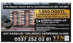Doğanın içinde yeni bir yaşam alanı yükseliyor