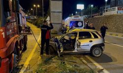 Feci kazada hayatını kaydeden gençler son yolculuğuna uğurlandı