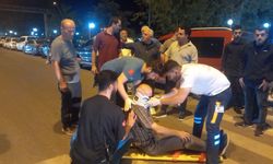 Kamyonet yayaya çarptı: 1 yaralı