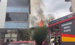 Çatı katında korkutan yangın