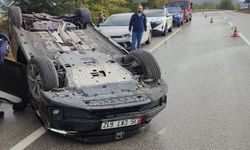 Otomobil takla attı: 1 yaralı