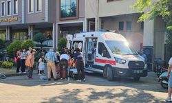 Sıcak havada fenalaşıp düştü