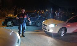 Direğe çarpan otomobile arkadan gelen başka bir araç çarptı: 1 ölü
