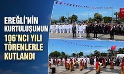 Ereğli'nin kurtuluşunun 106'ncı yılı törenlerle kutlandı