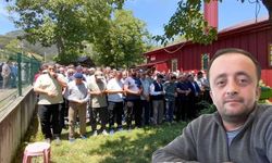 Emniyet şeridinde otomobil çarpmıştı, son yolculuğuna uğurlandı