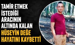 Tamir etmek istediği aracının altında kalan şahıs hayatını kaybetti