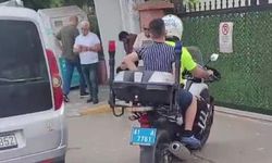 Polis ekipleri öğrenciyi sınava yetiştirmek için zamanla yarıştı