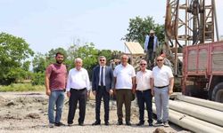 İçme suyu için sondaj çalışmaları sürüyor