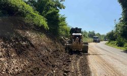 Köyde beton kanal çalışması başladı