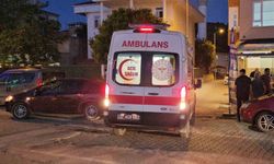 Motosiklet ile otomobil çarpıştı: 1 yaralı