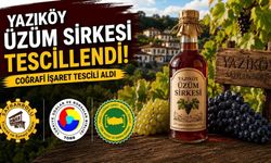 Coğrafi işaretli ürün 'Yazıköy Üzüm Sirkesi' tescillendi