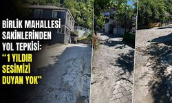 Birlik Mahallesi sakinlerinden yol tepkisi: “1 yıldır sesimizi duyan yok”
