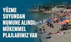 Yüzme suyundan numune alındı: Mükemmel plajlarımız var