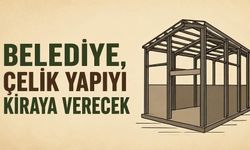 Belediye, çelik yapıyı kiraya verecek