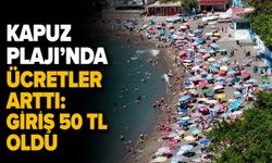 Kapuz Plajı'nda ücretler arttı: Giriş 50 TL oldu